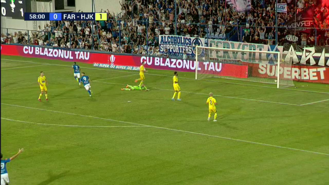 Constantin Budescu, pasă sclipitoare de gol în Farul - HJK! (Pro Arena & VOYO)_22