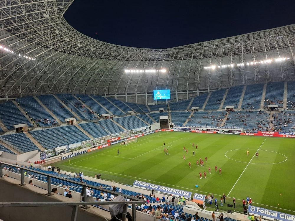 Cum arată tribunele din Craiova, înainte de FCU - Rapid București_2
