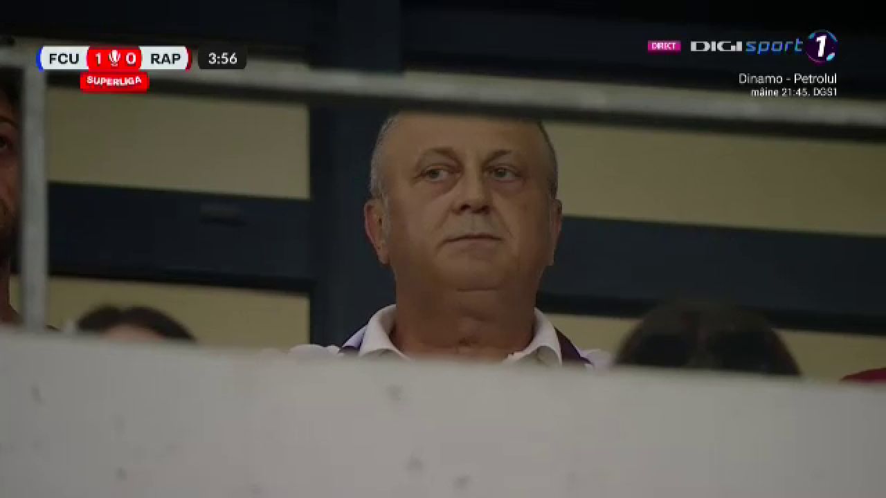 Cum a fost surprins Dan Șucu, după ce Rapid a primit gol în minutul 4 de la FCU Craiova_1