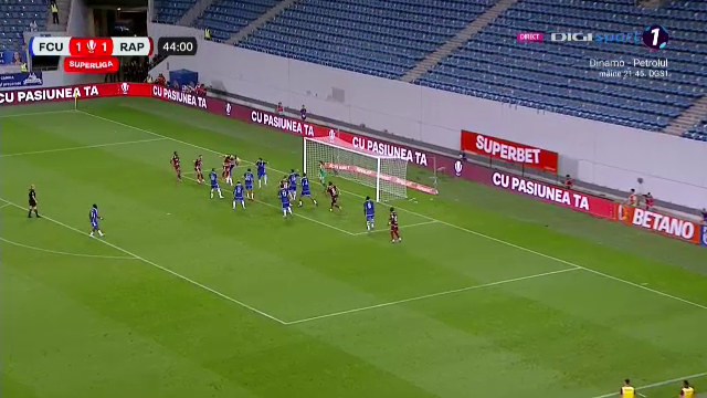 FCU Craiova - Rapid 3-5. Show în Bănie! Rrahmani debutează cu o ”dublă” și îi aduce pe giuleșteni pe locul trei_11