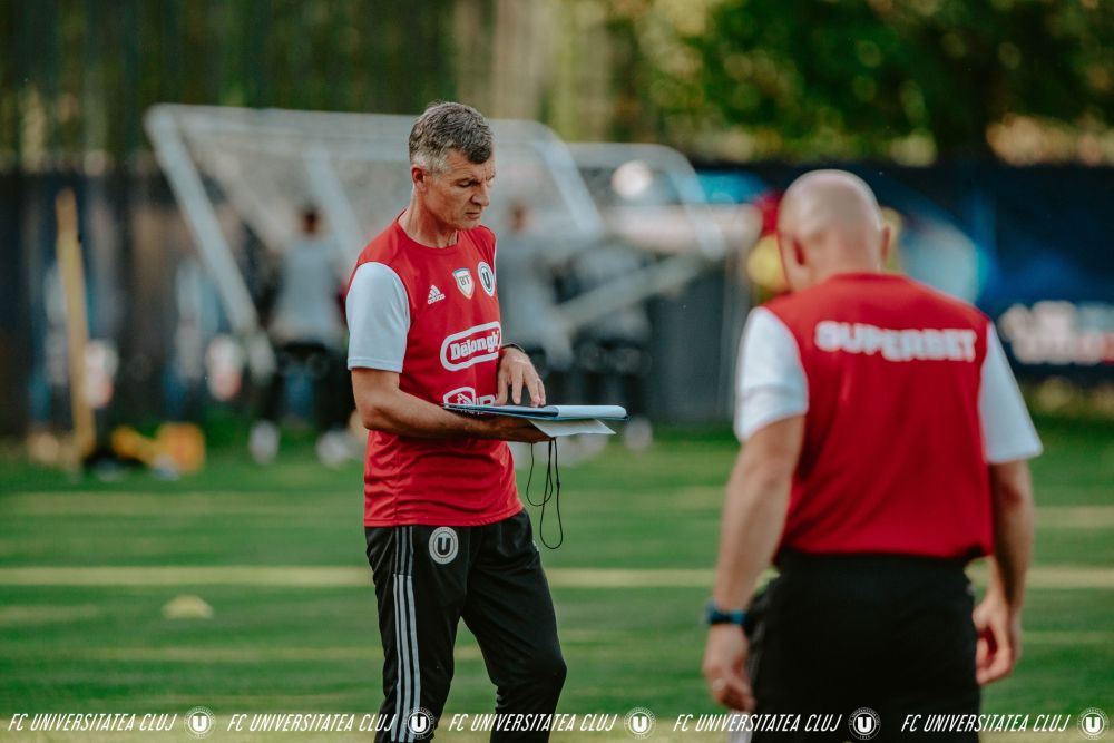 Primele imagini de la antrenamentul condus de Ioan Ovidiu Sabău la U Cluj_3