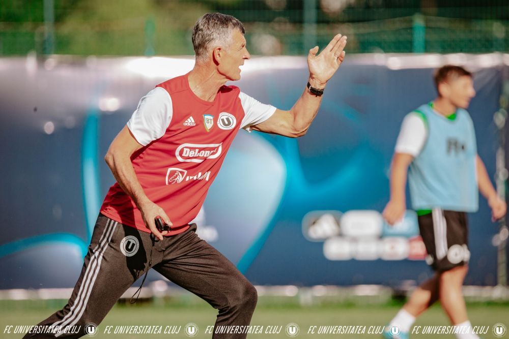 Primele imagini de la antrenamentul condus de Ioan Ovidiu Sabău la U Cluj_4