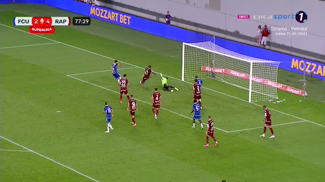 FCU Craiova - Rapid 3-5. Show în Bănie! Rrahmani debutează cu o ”dublă” și îi aduce pe giuleșteni pe locul trei_16
