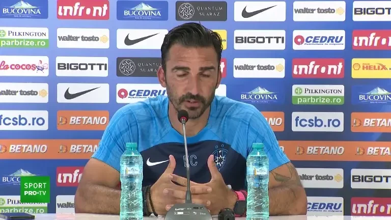 Conferință FCSB: Elias Charalambous (27.08.23)