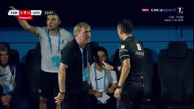 Gică Hagi, criză de nervi în fața lui Marcel Bîrsan. Ce s-a citit pe buzele 