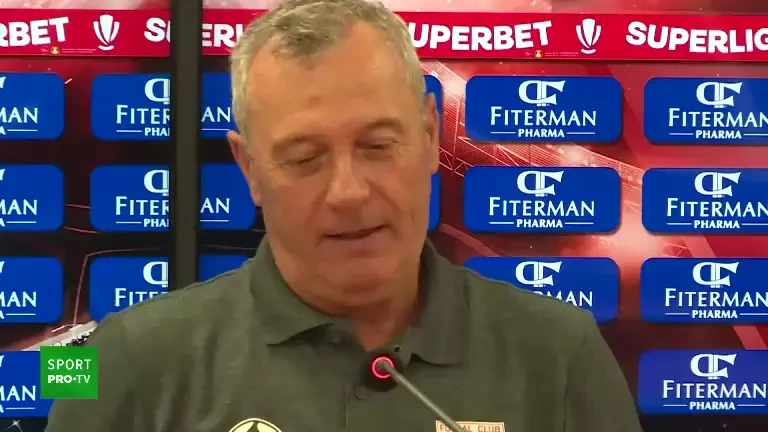 Mircea Rednic, după UTA - FCSB 2-1 (28.08.2023)