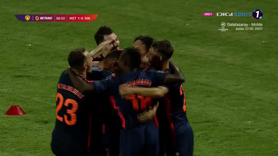 Cupa României | Metaloglobus - Dinamo 1-2. 