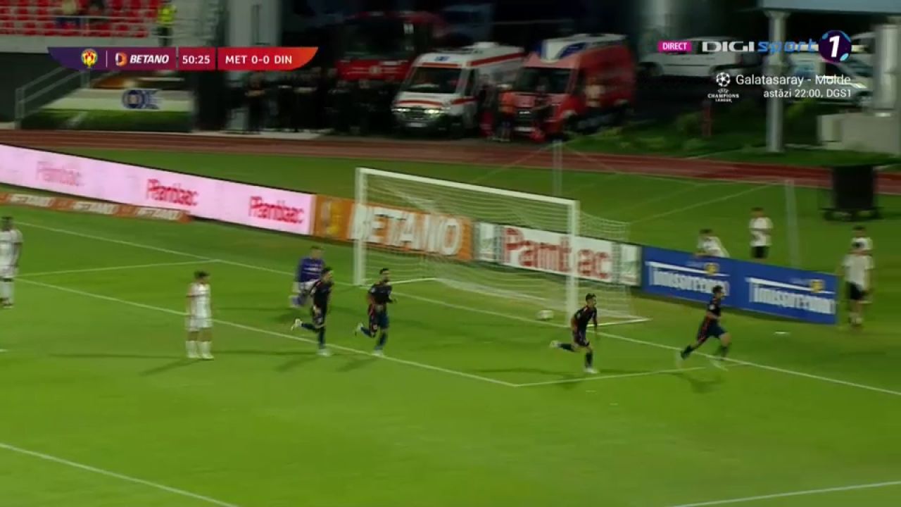 Cupa României | Metaloglobus - Dinamo 1-2.