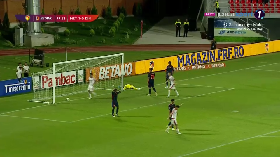 Cupa României | Metaloglobus - Dinamo 1-2. 