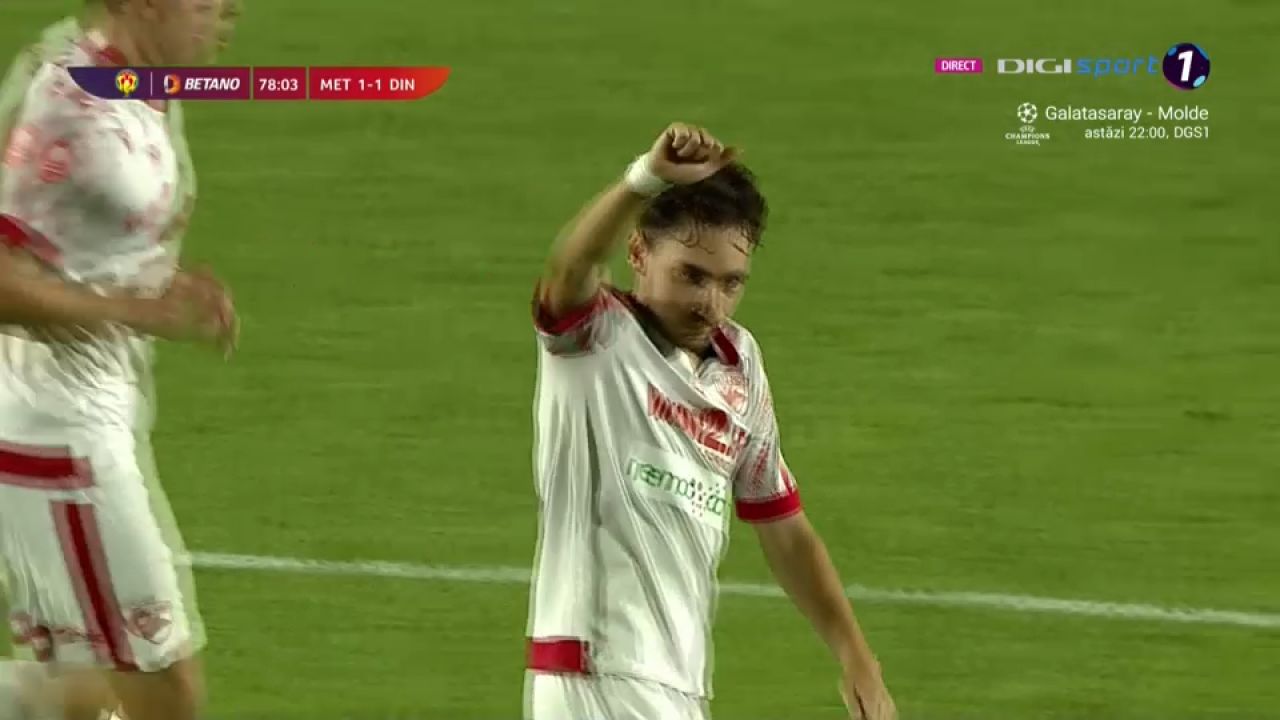 Cupa României | Metaloglobus - Dinamo 1-2.