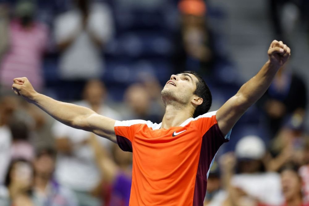 Superstițios ca și Nadal? Alcaraz joacă în maiou la US Open, pe modelul idolului său_28