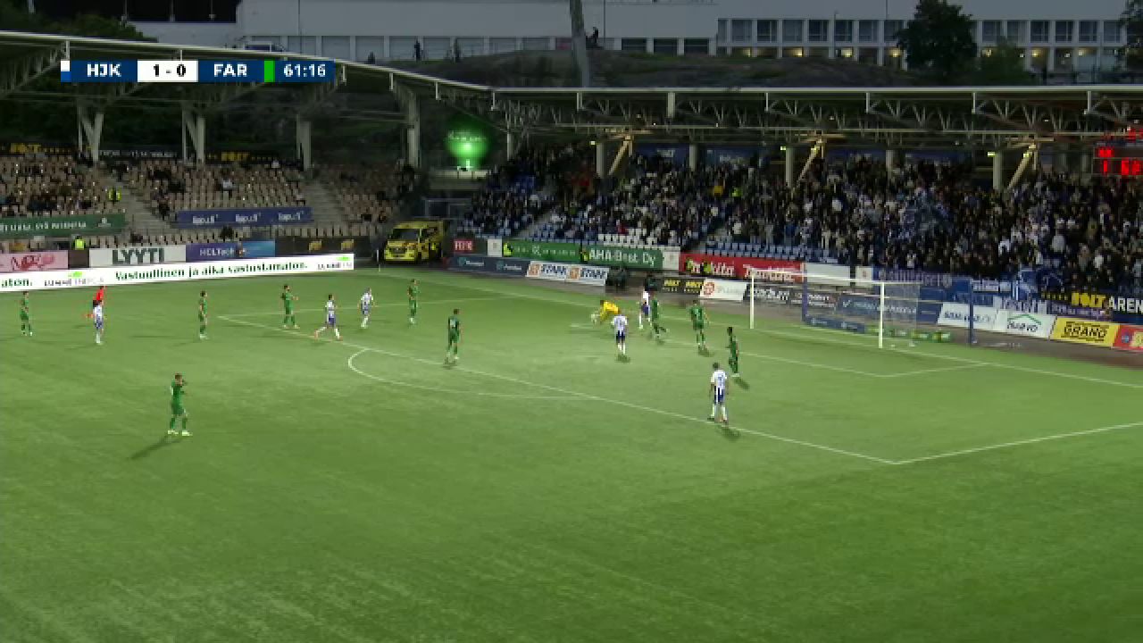 Cum era să o comită Aioani în HJK - Farul (Pro Arena & VOYO)_3