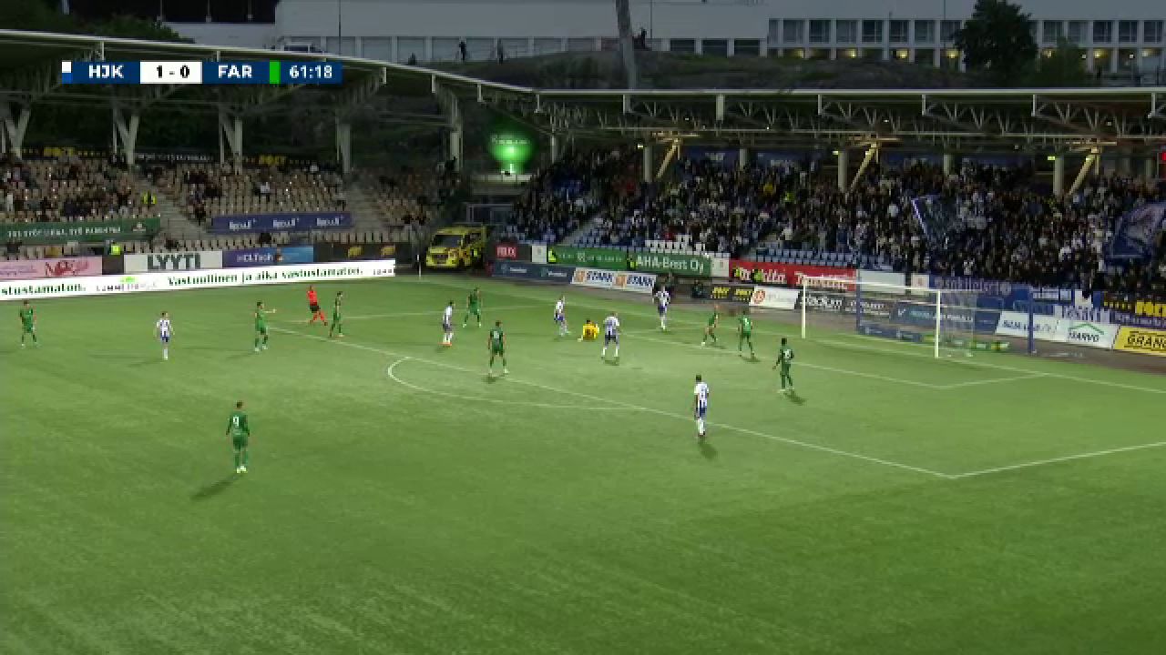 Cum era să o comită Aioani în HJK - Farul (Pro Arena & VOYO)_15