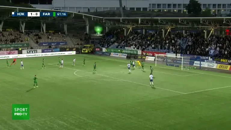 Cum era să o comită Aioani în HJK - Farul (Pro Arena & VOYO)