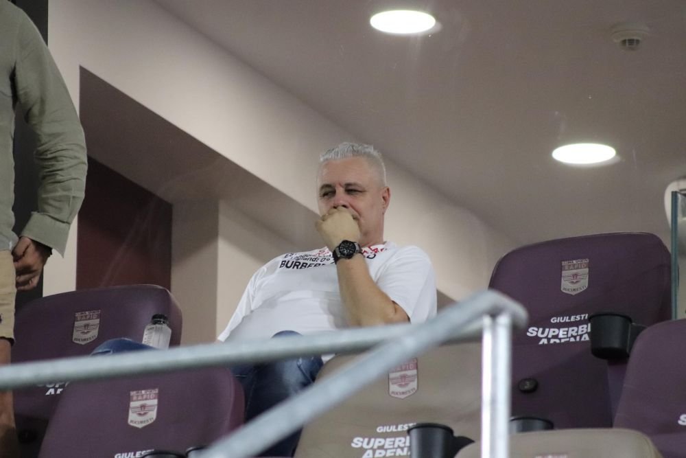 Și-au dat ignore! Unde s-a așezat Șumudică în Giulești la derby-ul Rapid - Dinamo_2