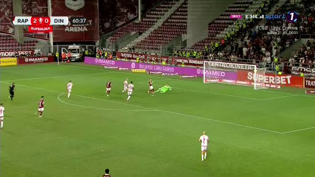 Rapid - Dinamo 4-0 | Patrula 'cățelușilor'! Dinamoviștii, fără șansă în fața echipei lui Bergodi! Rrahmani a făcut spectacol_8