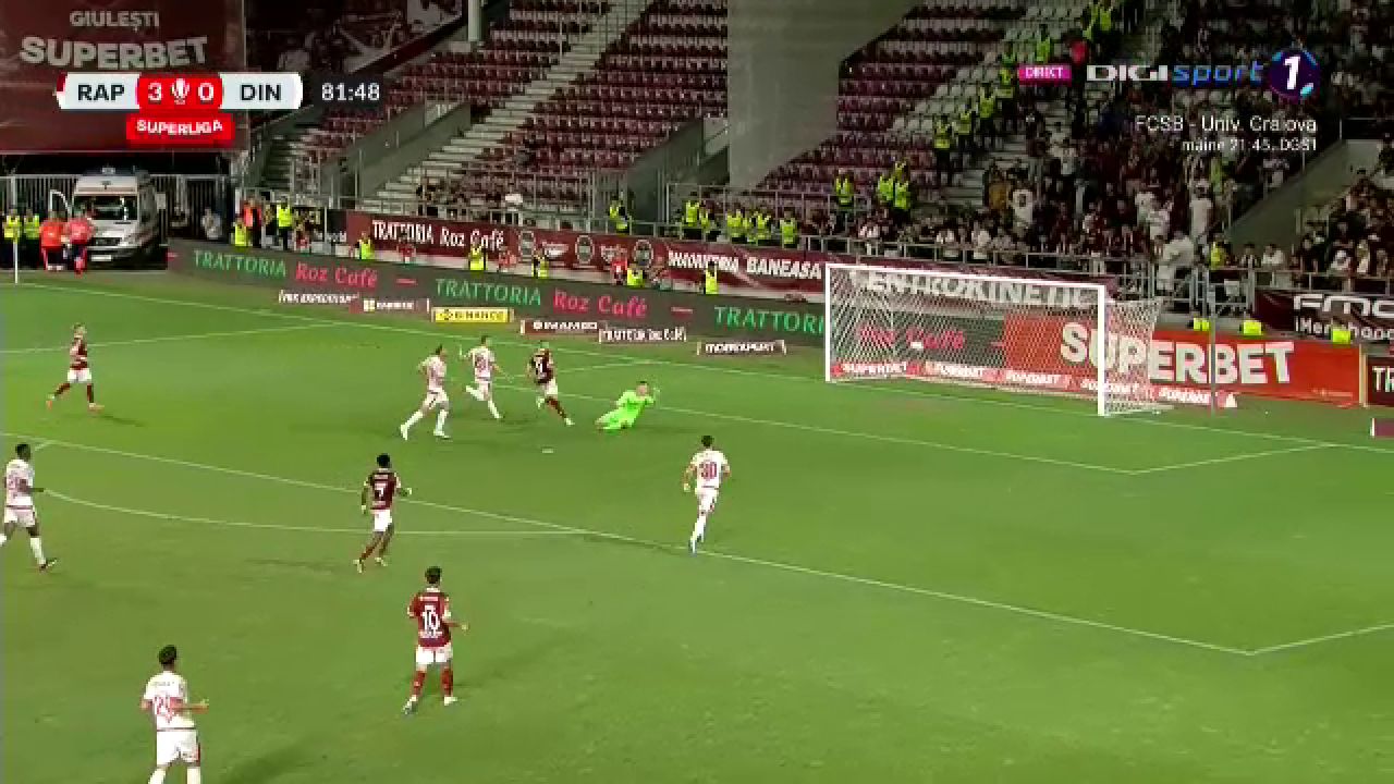 Rapid - Dinamo 4-0 | Patrula 'cățelușilor'! Dinamoviștii, fără șansă în fața echipei lui Bergodi! Rrahmani a făcut spectacol_9