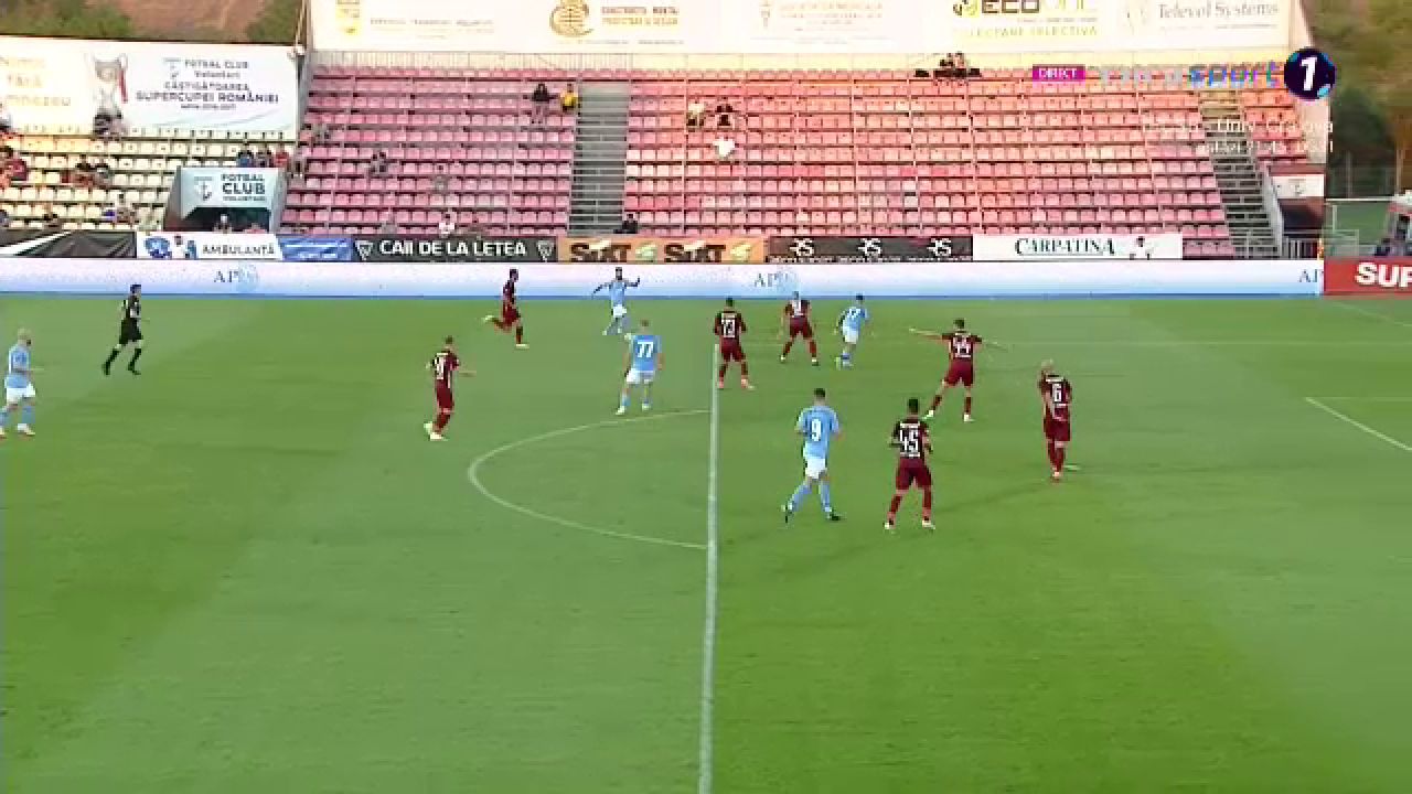 Eroarea comisă de Răzvan Sava în FC Voluntari - CFR Cluj_1