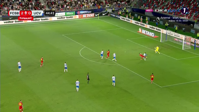 FCSB - CS Universitatea Craiova 3-0 | K.Olaru a făcut show cu oltenii! Vicecampioana, lider după victoria fără drept de apel din Ghencea _8