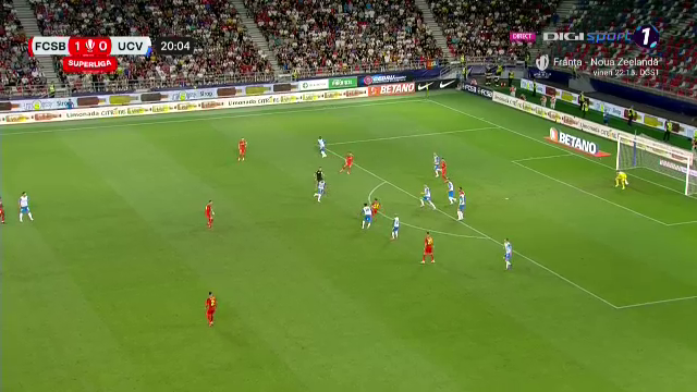 Risto Radunovici a înscris primul său gol din noul sezon în FCSB - Universitatea Craiova!_2