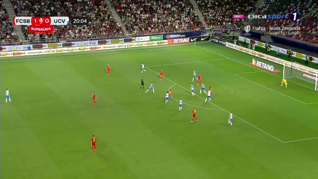 Risto Radunovici a înscris primul său gol din noul sezon în FCSB - Universitatea Craiova!_3