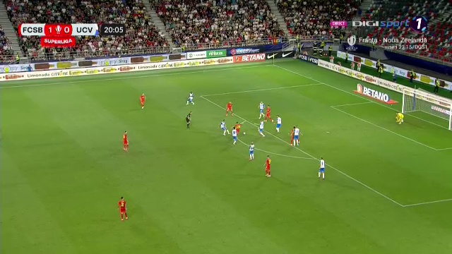 Risto Radunovici a înscris primul său gol din noul sezon în FCSB - Universitatea Craiova!_5