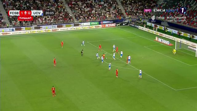 Risto Radunovici a înscris primul său gol din noul sezon în FCSB - Universitatea Craiova!_5