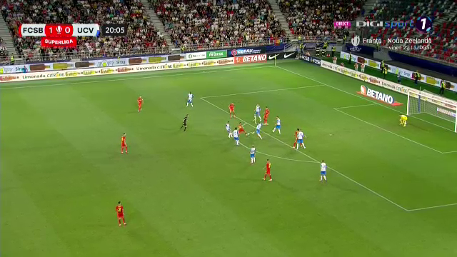 Risto Radunovici a înscris primul său gol din noul sezon în FCSB - Universitatea Craiova!_6