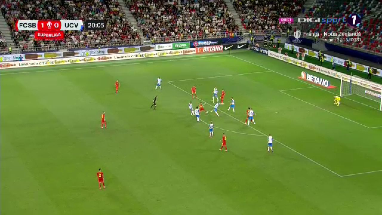 Risto Radunovici a înscris primul său gol din noul sezon în FCSB - Universitatea Craiova!_6