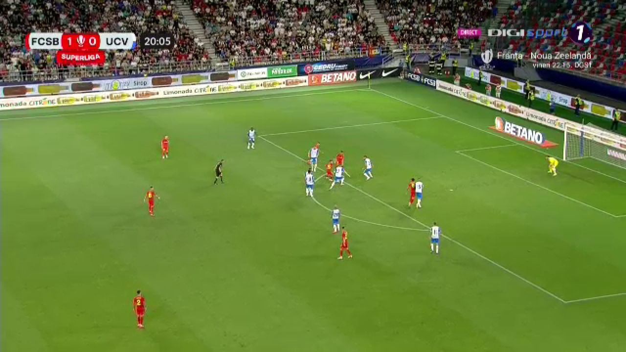 Risto Radunovici a înscris primul său gol din noul sezon în FCSB - Universitatea Craiova!_10