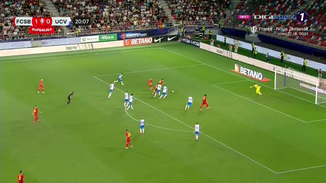 Risto Radunovici a înscris primul său gol din noul sezon în FCSB - Universitatea Craiova!_13