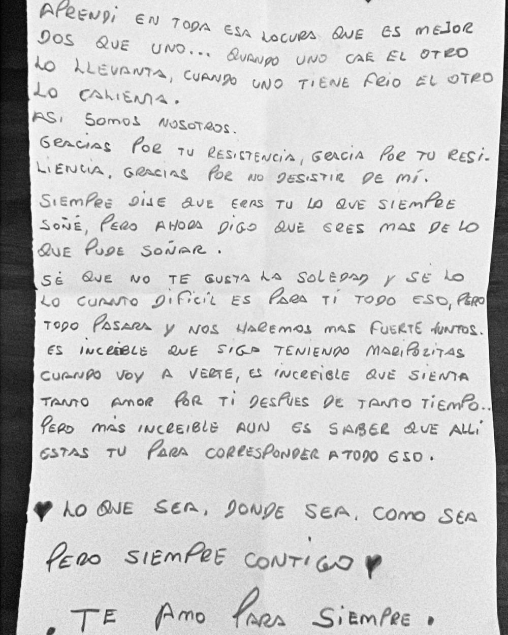 L-a părăsit după ce a fost închis și acuzat de viol, dar acum s-a răzgândit! Joana Sanz a postat scrisoarea de la Dani Alves: „Știu un rahat!” _8
