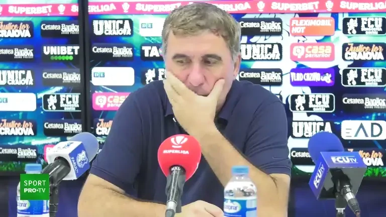 Gică Hagi, după FC U Craiova - Farul Constanța 4-0 (03.09.2023)