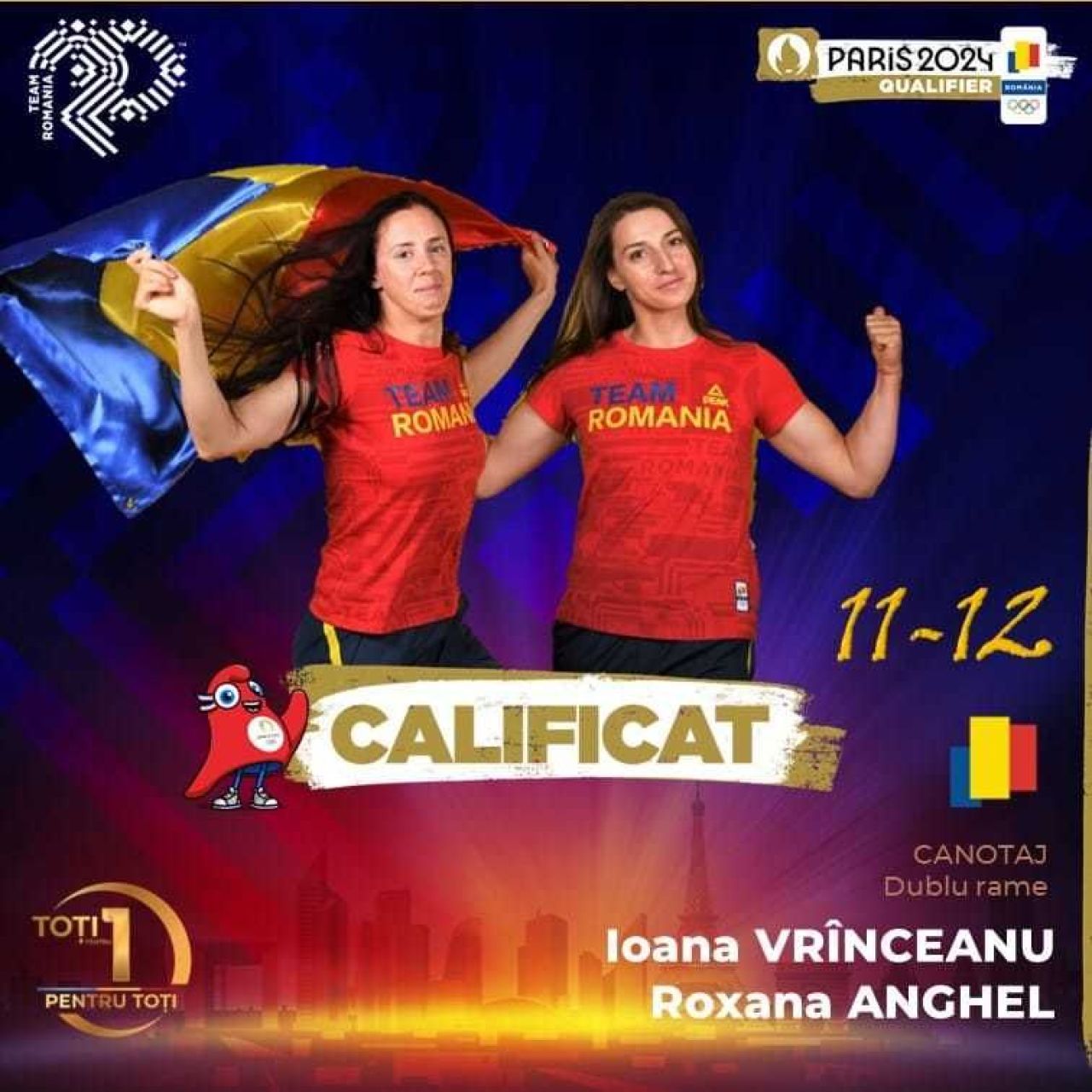 România a ajuns la 20 de sportivi calificați la Jocurile Olimpice de la Paris din 2024! Echipajele de la canotaj și-au asigurat astăzi locurile_2