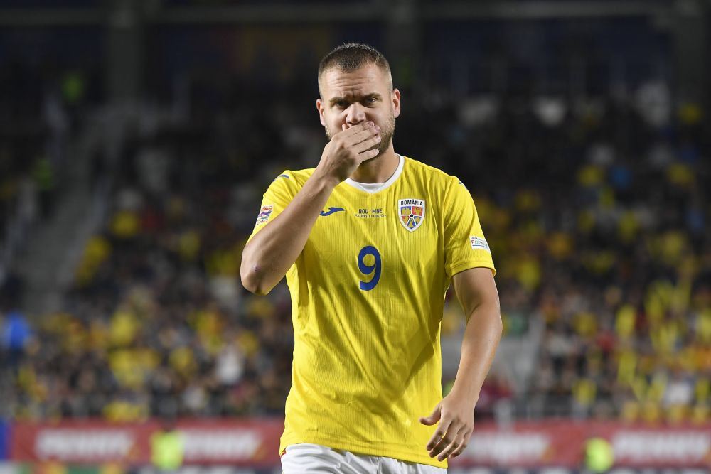Cu cine atacăm &icirc;n meciul cu Israel: George Pușcaș are doar 2 goluri marcate &icirc;n &icirc;ntregul an 2023 și nu are minute jucate &icirc;n acest sezon!