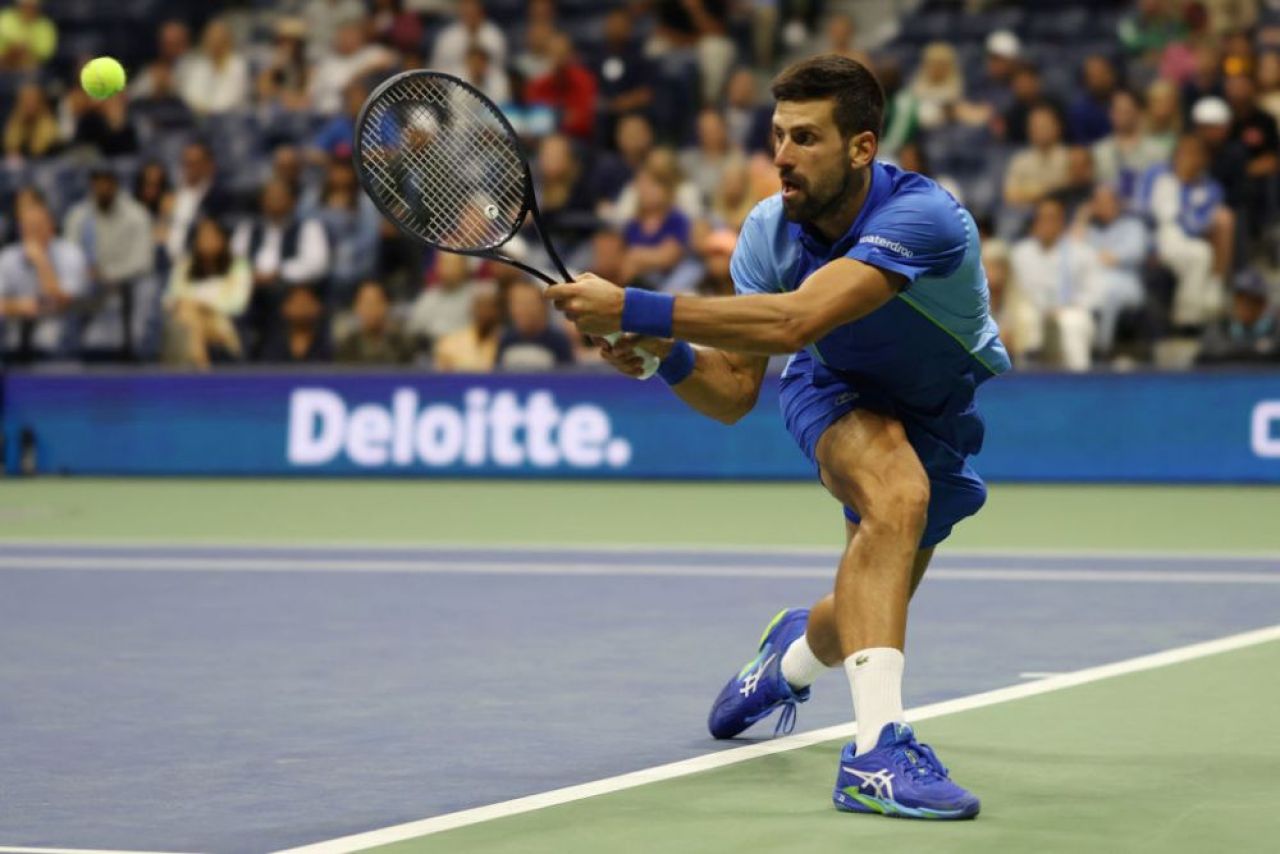 I-a arătat locul! Djokovic l-a ironizat pe debutantul Shelton cu bucuria de după semifinală. Reacția americanului_35