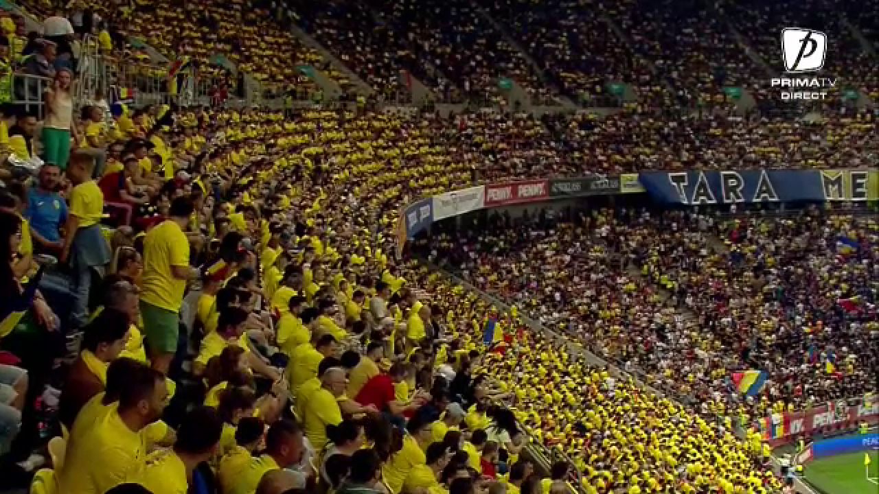 Coregrafie splendidă pregătită de galeria României la meciul cu Israel_3