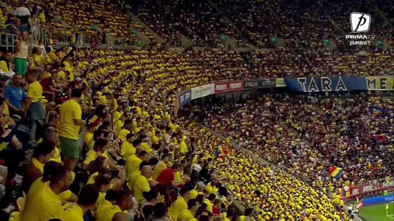 Coregrafie splendidă pregătită de galeria României la meciul cu Israel_4