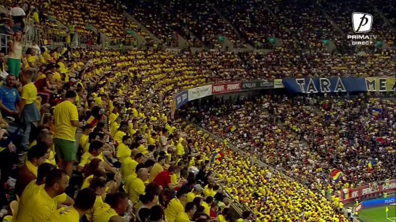 Coregrafie splendidă pregătită de galeria României la meciul cu Israel_5