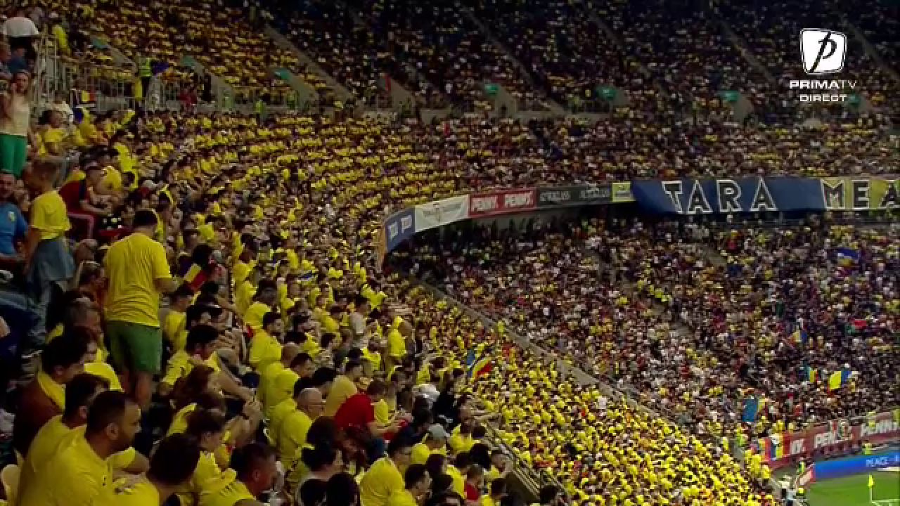 Coregrafie splendidă pregătită de galeria României la meciul cu Israel_6