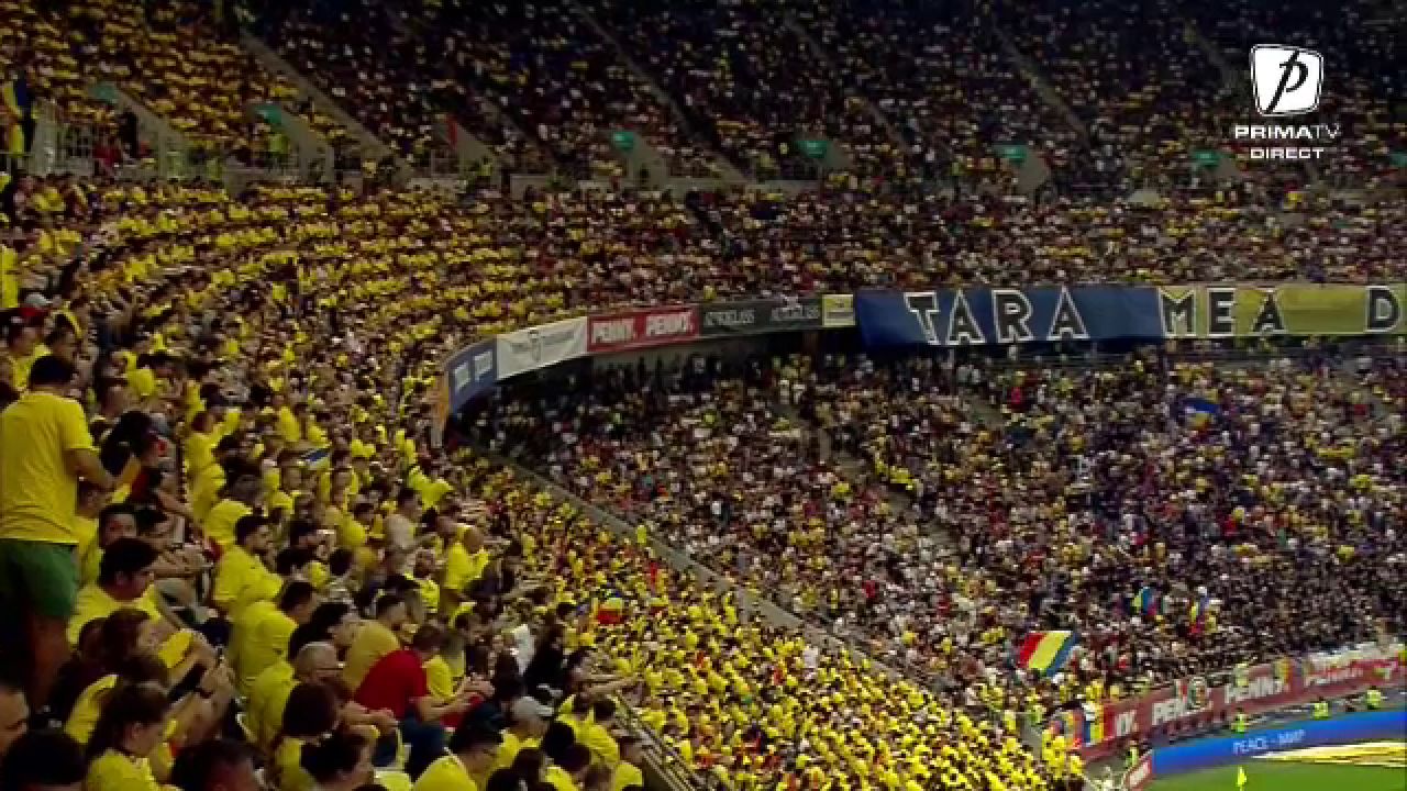 Coregrafie splendidă pregătită de galeria României la meciul cu Israel_12