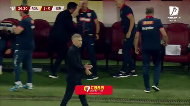 Gestul lui Edi Iordănescu, după golul lui Alibec din România - Israel_2