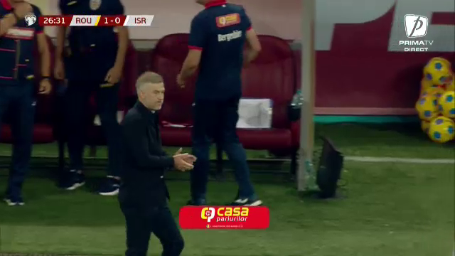 Gestul lui Edi Iordănescu, după golul lui Alibec din România - Israel_9