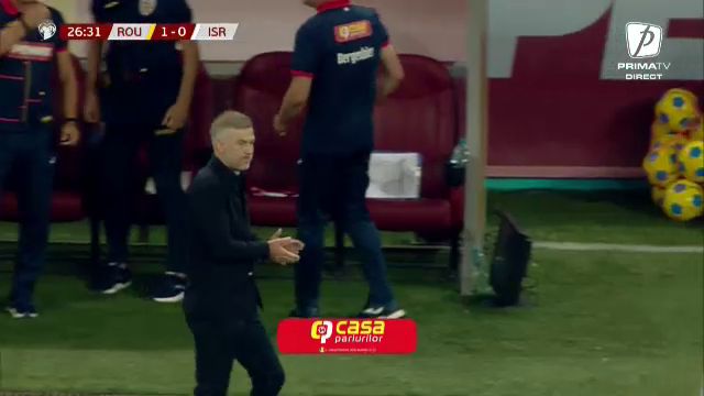 Gestul lui Edi Iordănescu, după golul lui Alibec din România - Israel_9