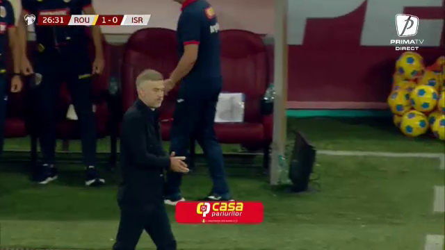 Gestul lui Edi Iordănescu, după golul lui Alibec din România - Israel_10