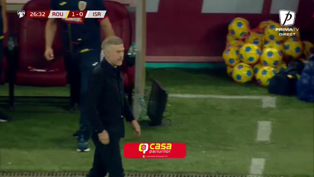 Gestul lui Edi Iordănescu, după golul lui Alibec din România - Israel_14