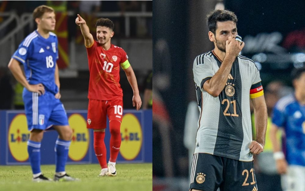 Rezultatele șoc ale serii: Italia tremură pentru calificarea la EURO + Germania, spulberată