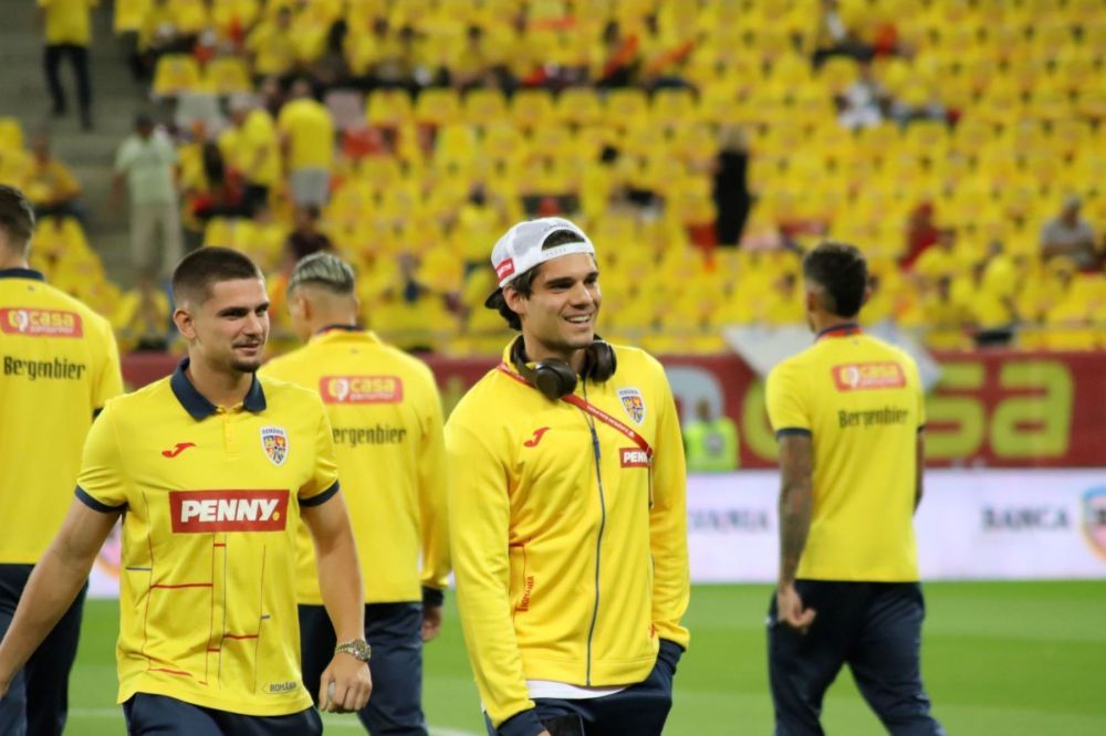 Ianis Hagi, nemulțumit și el la meciul cu Israel? A plecat la vestiare, după ce a salutat galeria în grabă_3