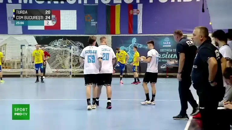 Potaissa Turda - CSM București 26-28 | Bucureștenii răm&acirc;n ne&icirc;nvinși &icirc;n acest sezon!