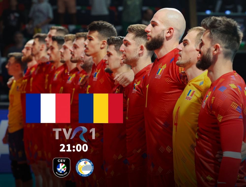 Notre respect! Rom&acirc;nia părăsește Europeanul de volei după un parcurs formidabil. Cronica &ldquo;sfertului&rdquo; cu Franța